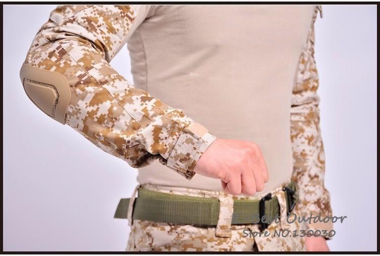 Combat Shirt + Cargo Pants Knee Pads tacticle clothing  