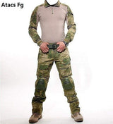 Combat Shirt + Cargo Pants Knee Pads tacticle clothing  