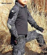 Combat Shirt + Cargo Pants Knee Pads tacticle clothing  