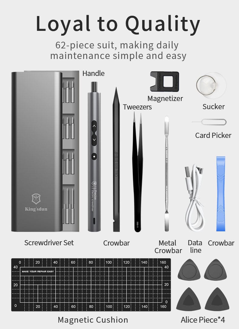 Cordless Precision Screwdriver Kit tools  