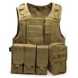 Expandable Outdoor Adventure Vest 7 Colors Helmets & Packs  