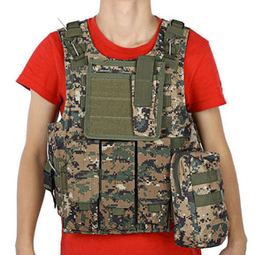 Expandable Outdoor Adventure Vest 7 Colors Helmets & Packs  