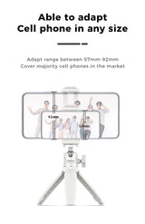 Foldable Tripod for Phone Binoculars or Camera Selfie Stick Smart Technology  