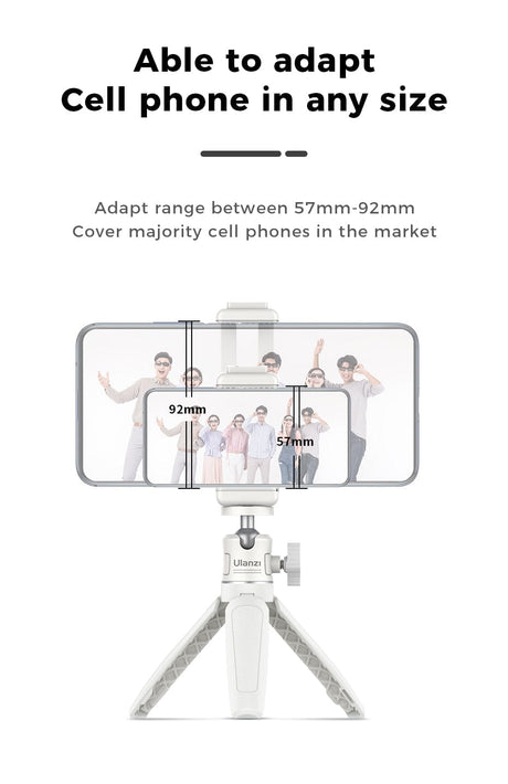 Foldable Tripod for Phone Binoculars or Camera Selfie Stick Smart Technology  