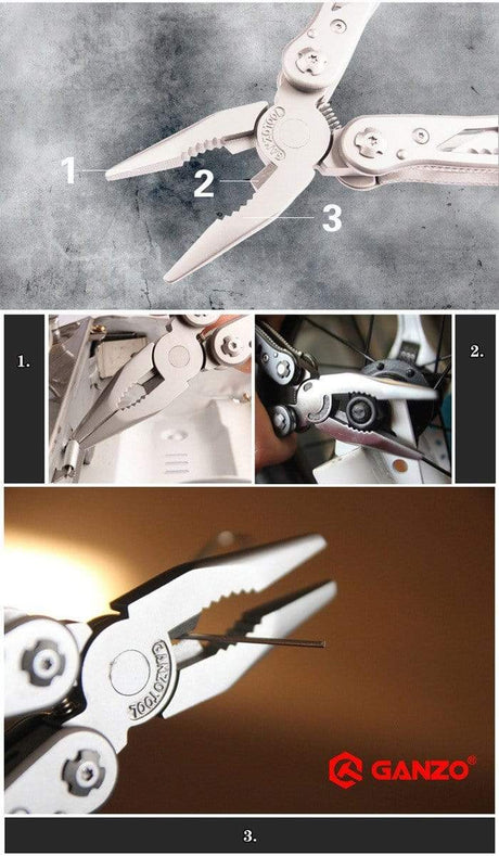 Ganzo G202B Plier Multitool Pliers army surplus  