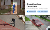H.View AI Human Detect Security Camera Security Cameras  