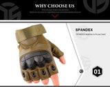 Hand Protection Half Finger Gloves army surplus  