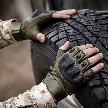 Hand Protection Half Finger Gloves army surplus  