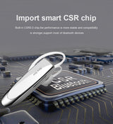 Heavy-Duty Bluetooth 5.0 Earpiece Audio  