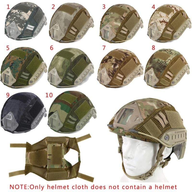 Helmet Covers Camouflage 3 Colours 2023 Helmet & Pack Accessories  