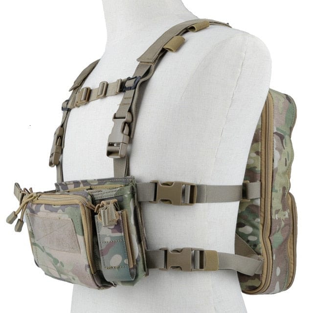 MOLLE Chest Rig Vest Flatpack Tactical Backpack BackPacks  
