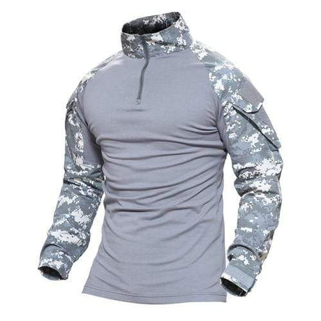 Multicam Military Men Long Sleeve Shirt tacticle clothing  