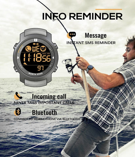 NORTH EDGE - LAKER Smart Watch BT Android IOS Watchs  