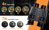 NV8000 Night Vision Google Binoculars Head mountable Infrared Optics  
