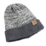 New Unisex Two-Tone Winter Beanie Thermal & Wool Beanies  