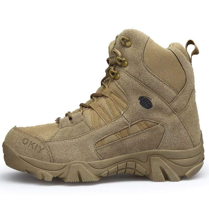 Outdoor Leather  Safety Hiking Shoes Adventure Footware  