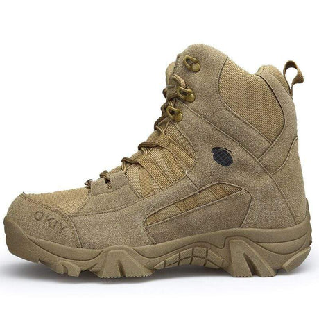 Outdoor Leather  Safety Hiking Shoes Adventure Footware  