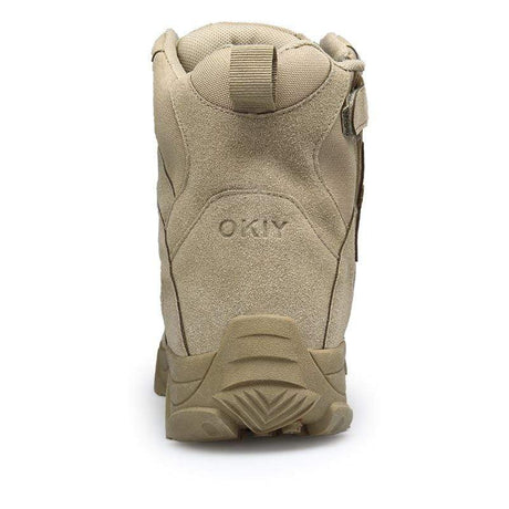 Outdoor Leather  Safety Hiking Shoes Adventure Footware  