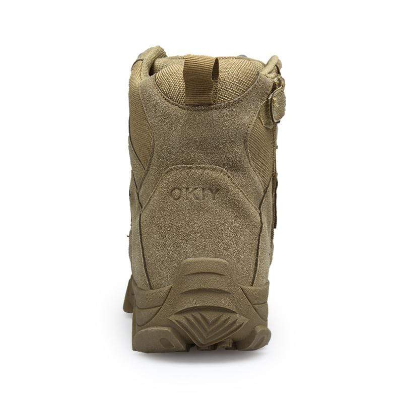 Outdoor Leather  Safety Hiking Shoes Adventure Footware  