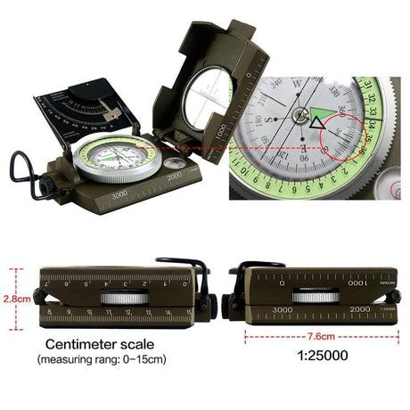 Outdoor Survival Compass Navigation Equipment survival  