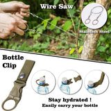 Outdoor Survival Emergency Aid Kits 10 in 1 survival  