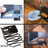 Outdoor Survival Emergency Aid Kits 10 in 1 survival  