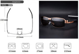 Pilot Polarized Sunglasses  + Case Optics  
