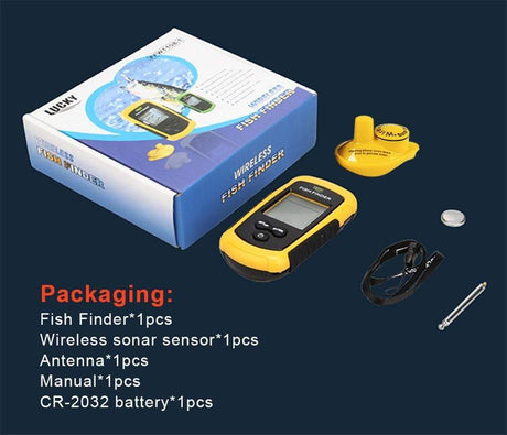 Portable Wireless Fish Finder 120m Range marine  