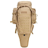 Rugged 70L Over Night Rifle Shovel Tool Camping Backpack Rifle Accesories  