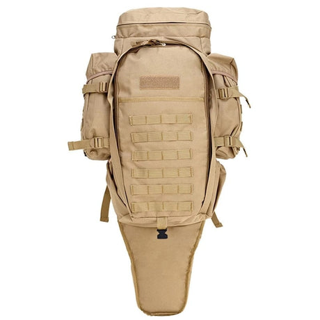 Rugged 70L Over Night Rifle Shovel Tool Camping Backpack Rifle Accesories  