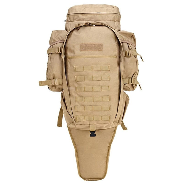 Rugged 70L Over Night Rifle Shovel Tool Camping Backpack Rifle Accesories  