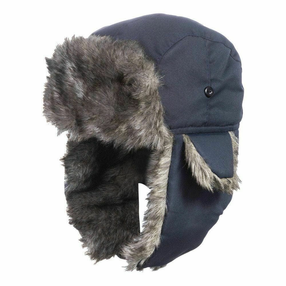 Russian Furr lined winter Bomber Hat Thermal & Wool Beanies  