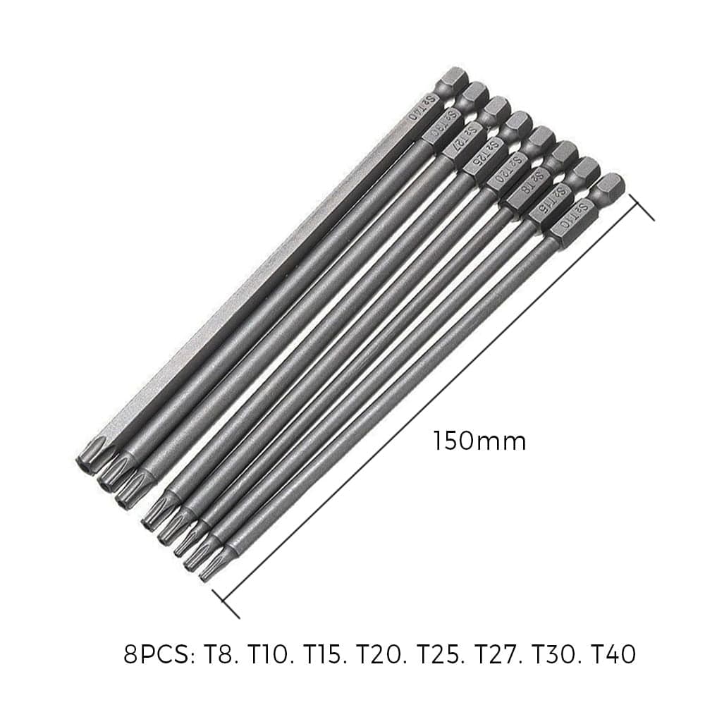 Security Torx Screwdriver Set | 50mm - 150mm tools  