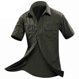 Short Sleeve Shirt Breathable Quick Dry Outdoor Clothing  