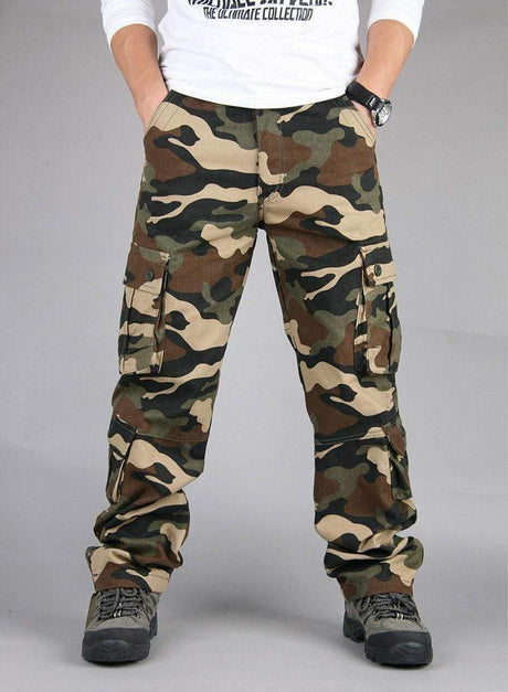 Tactical Rugged Cotton Cargo Pants Cargo Pants  
