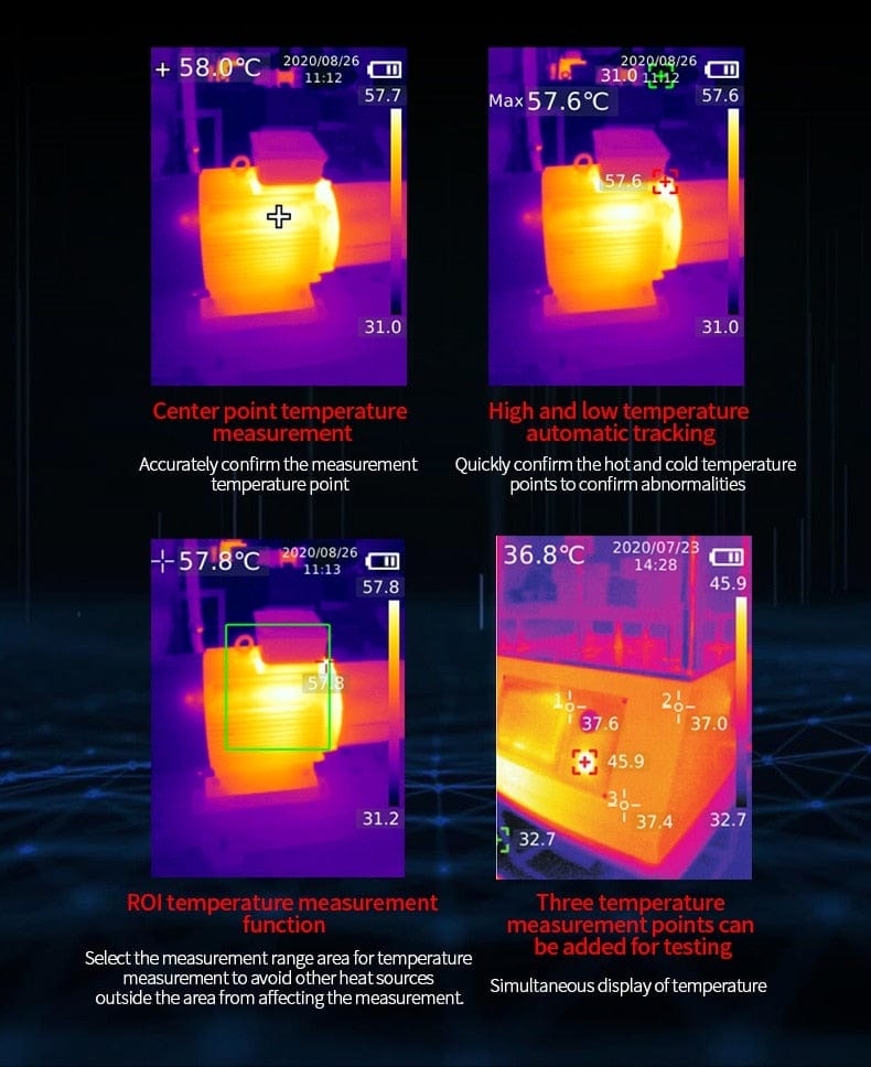 UTi260B Infrared Thermal Imager 256 x192 + Macro Lens thermal vision  