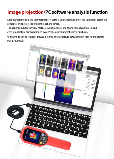 UTi260B Infrared Thermal Imager 256 x192 + Macro Lens thermal vision  