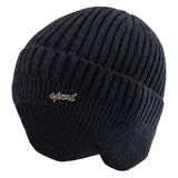 Unisex Winter Wool Beanie with Protectave Earflaps Thermal & Wool Beanies  