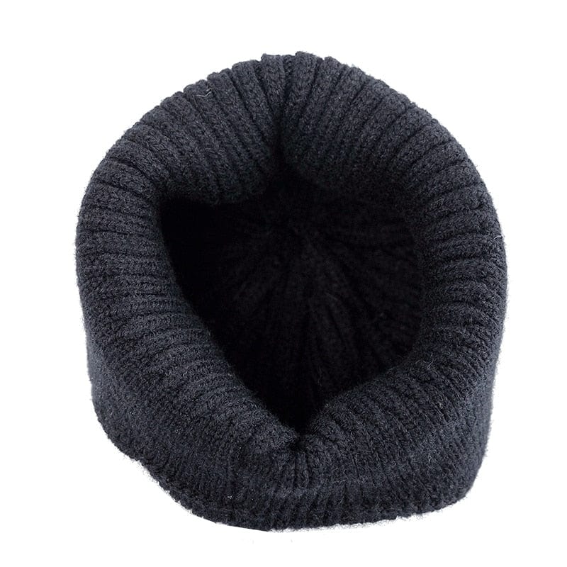 Unisex Winter Wool Beanie with Protectave Earflaps Thermal & Wool Beanies  