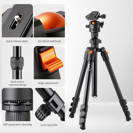Upside down Binocular Camera Tripod 360 Degree Quick Release Night Vision  