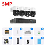 H.View AI Human Detect Security Camera Security Cameras BushLine   